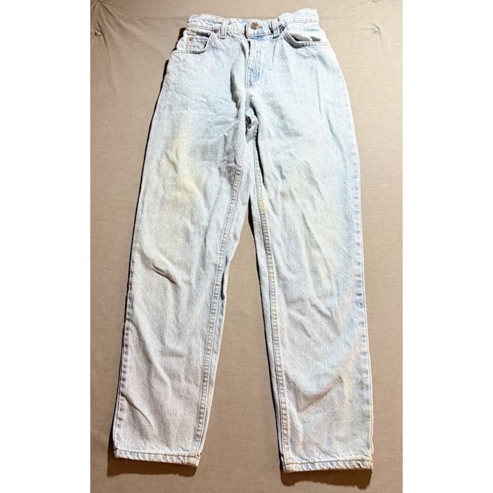Vintage Levi's 15951 Jeans Womens 6 Blue Denim Relaxed‎ Fit Tapered Leg 26X29.